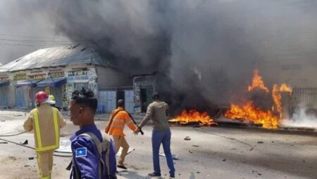 Somali’de Türk askeri üssü yakınında intihar saldırısı: 5 şahıs öldü, 11 yaralı var