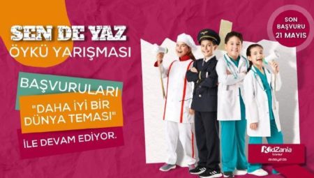 KidZania İstanbul’dan ‘Daha İyi Bir Dünya’ temalı öykü yarışması