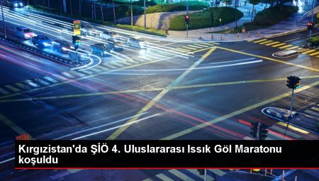 Kırgızistan’da ŞİÖ 4. Uluslararası Issık Göl Maratonu koşuldu